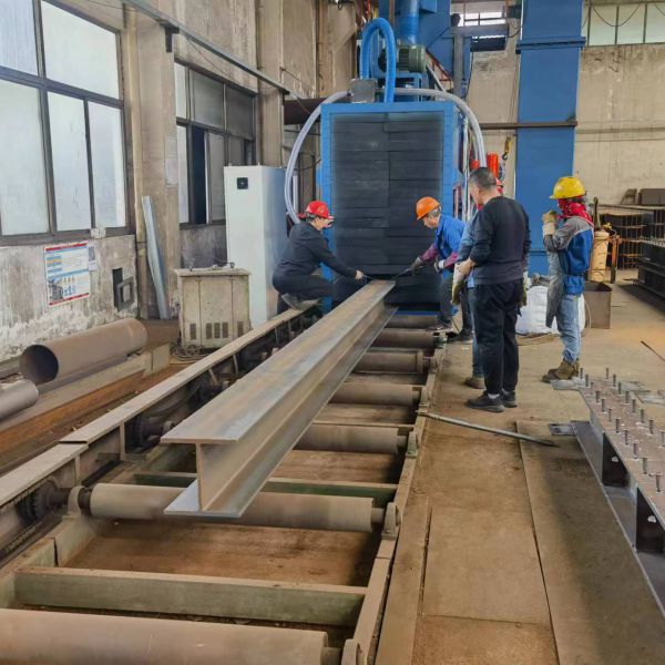 LHQ1020H型鋼通過式拋丸機